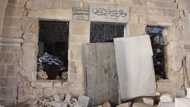 Gazze’nin en eski camisi Büyük Ömer Camii’nde restorasyon başladı