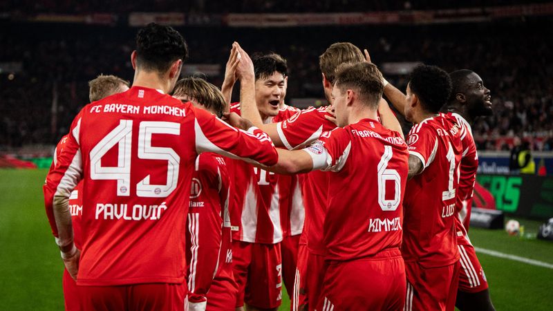 Bayern Münih, Stuttgart'a 5 attı!