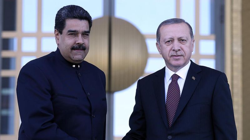 Cumhurbaşkanı Erdoğan, Nicolas Maduro ile görüştü