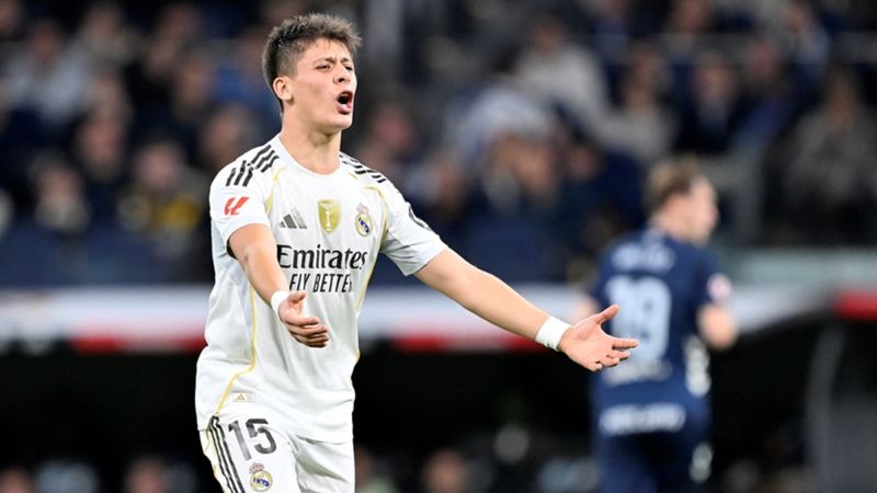 Real Madrid evinde Celta Vigo'ya kaybetti