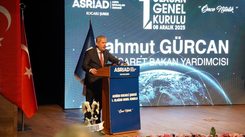 Ticaret Bakan Yardımcısı Mahmut Gürcan: Türkiye 21 çeyrektir kesintisiz büyüyor