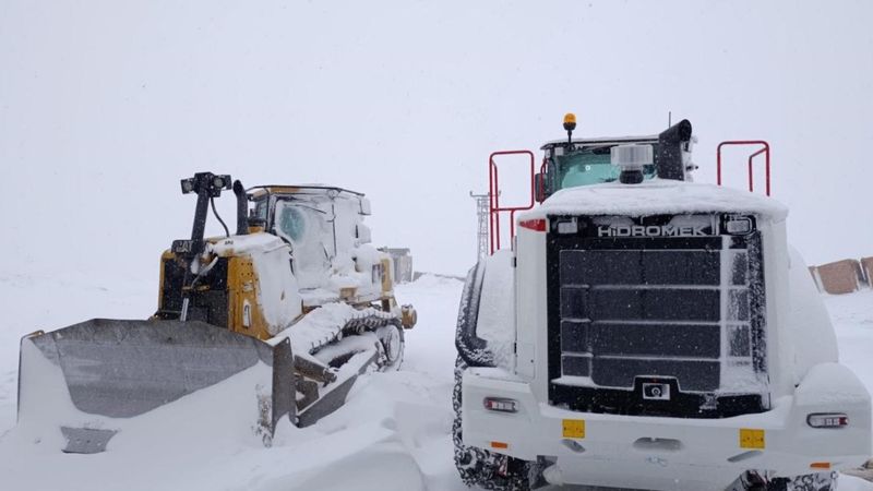 Şırnak'ta etkili olan kar yağışı sonrası birçok yol kapandı