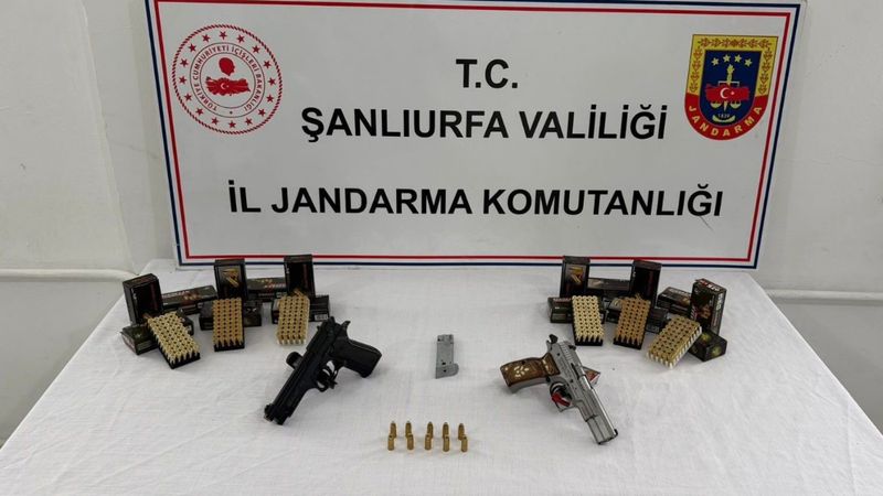 Şanlıurfa’da silah kaçakçılarına operasyon