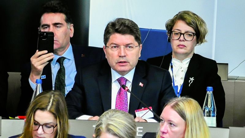 Yılmaz Tunç, Avrupa Konseyi Adalet Bakanları Konferansı'na katıldı