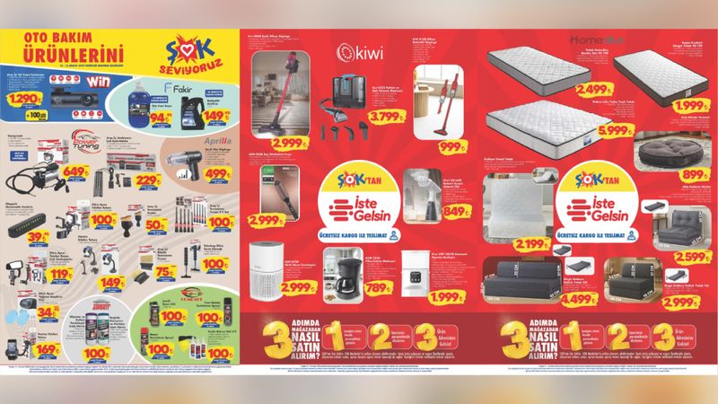 ŞOK’a araç içi yol kayıt kamerası geliyor! ŞOK 13 Aralık Aktüel Katalog