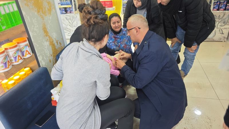 Samsun'da havale geçiren bebeğe ilk müdahaleyi belediye başkanı yaptı