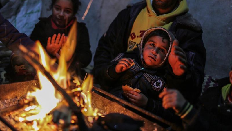 Batı Şeria'da bir Filistinli donarak öldü