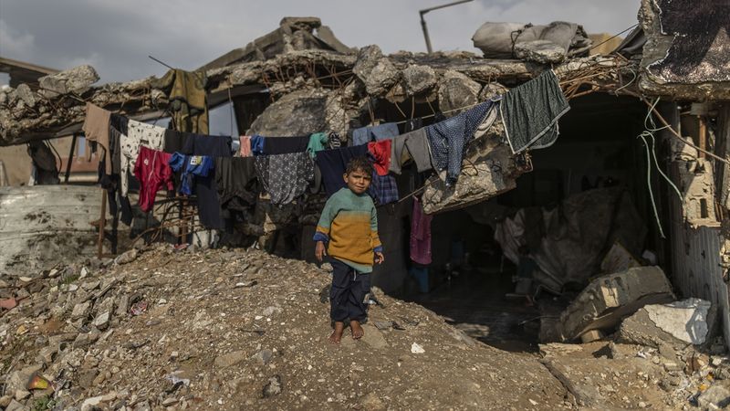 Gazze'de 795 bin kişinin sel riski altında olduğu açıklandı