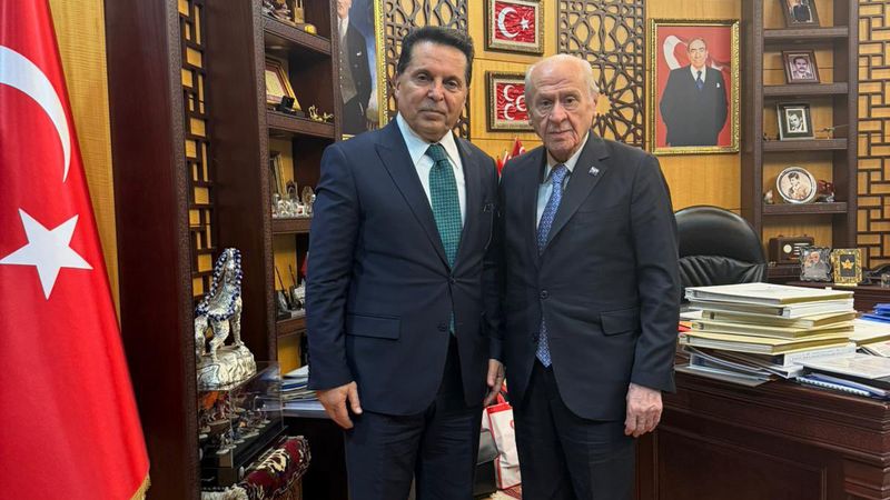 Ahmet Özer, Devlet Bahçeli'yi ziyaret etti