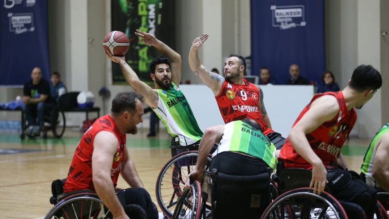 TSK Rehabilitasyon Merkezi Engelliler Spor Kulübü, Balıkesir Büyükşehir Belediyespor'u mağlup etti