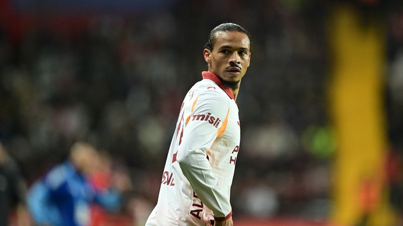 Leroy Sane'den Süper Lig'de üst üste 3 gol