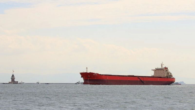 Ukrayna: Rusya Karadeniz'de Türk gemisine İHA'lı saldırı düzenledi