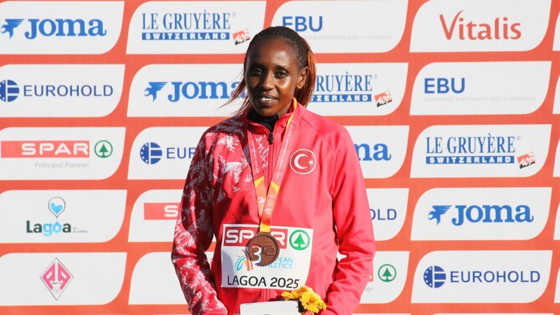 Yasemin Can, Avrupa Kros Şampiyonası'nda 3. oldu