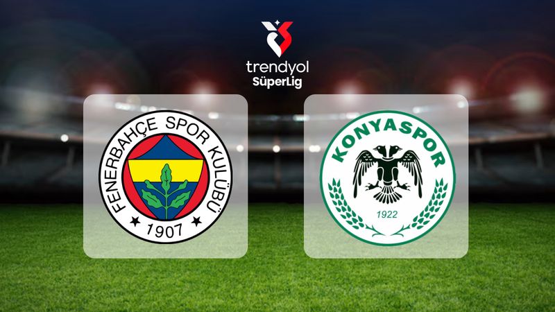Fenerbahçe - Konyaspor maçı saat kaçta, hangi kanalda? Şifresiz mi?