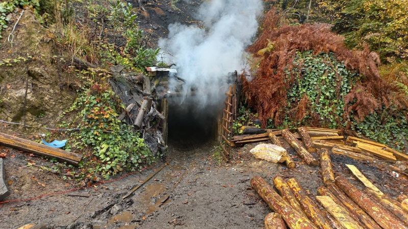 Zonguldak'ta 7 kaçak maden ocağı patlatılarak imha edildi