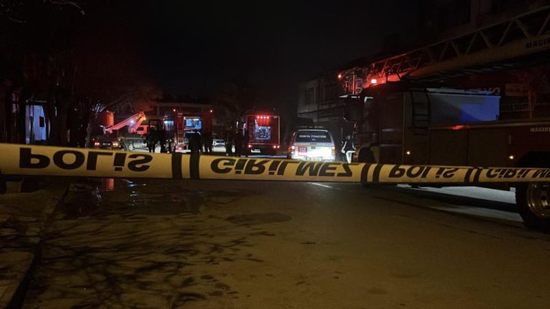 Konya'da yalnız yaşayan yaşlı adam yangında öldü