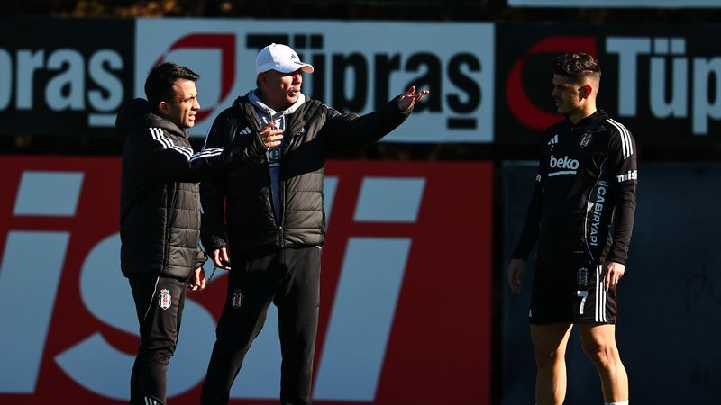 Beşiktaş'ta Rizespor maçı hazırlıkları sürdü