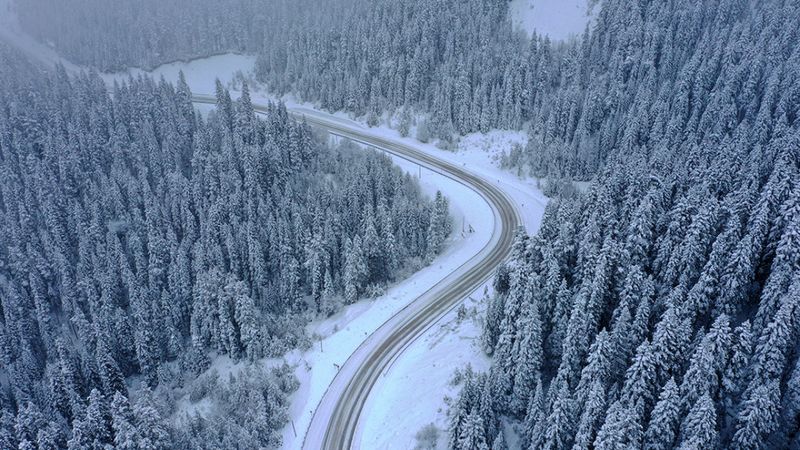 Uludağ değil, Courchevel hiç değil! Türkiye'nin saklı kış manzarası...