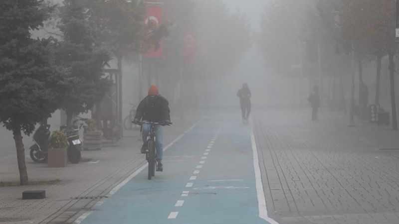 Ülke genelinde pus ve sis etkili: Sıcaklılar mevsim normallerinde