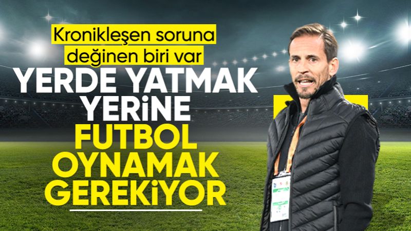 Alanyaspor Teknik Direktörü Joao Pereira: Futbol oynamamız gerekiyor, yerde yatmak değil
