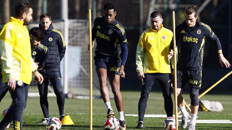 Fenerbahçe'de Eyüpspor mesaisi devam etti