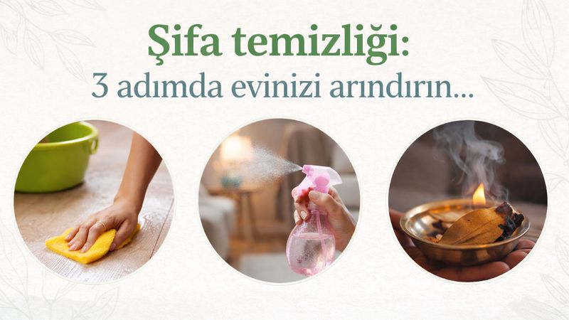 Şifalı ev temizliği: Bu 3 yöntemi uygulayın...