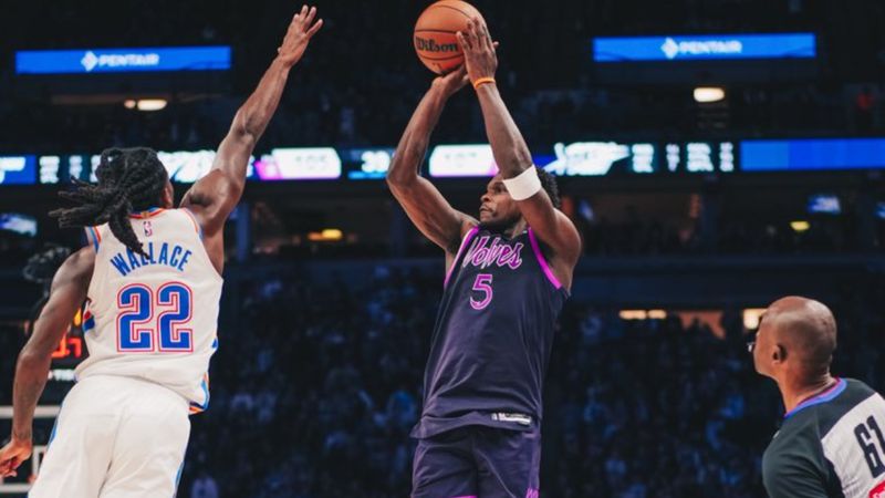 NBA'de son şampiyon Thunder, Timberwolves'a yenildi