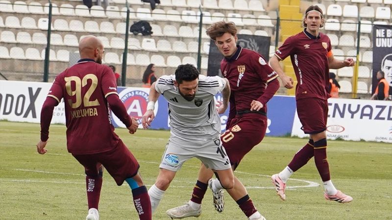 Erzurumspor FK, Bandırmaspor'u iki golle geçti