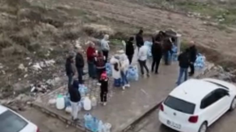 Ankara'da su sorunu devam ediyor: Vatandaşlar ihtiyaçlarını çeşmeden gideriyor