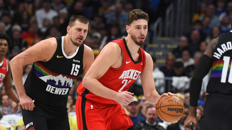 Houston Rockets, Denver Nuggets'ın 6 maçlık galibiyet serisine son verdi