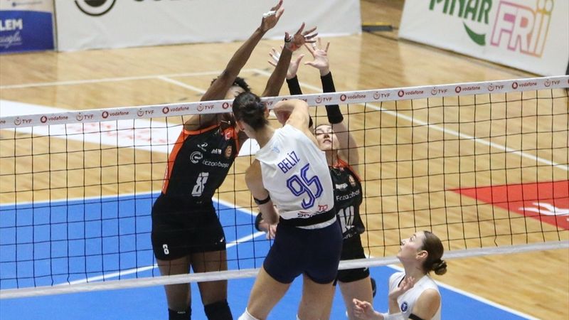 Eczacıbaşı, Aydın Büyükşehir Belediyespor karşısında galip geldi