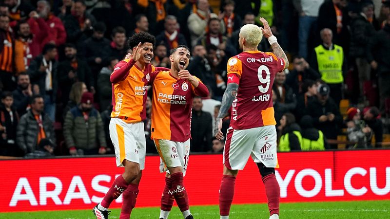 Galatasaray'dan ligde art arda 3. galibiyet