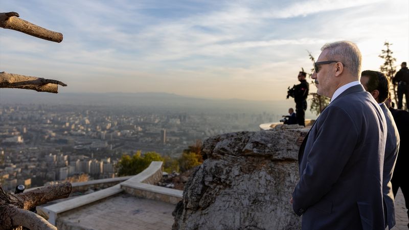 Hakan Fidan Kasyun Dağı'nda