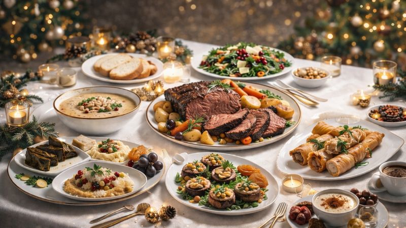 Yılbaşı sofrası için menü fikirleri 2025: Klasik, ekonomik, hafif, seçkin...