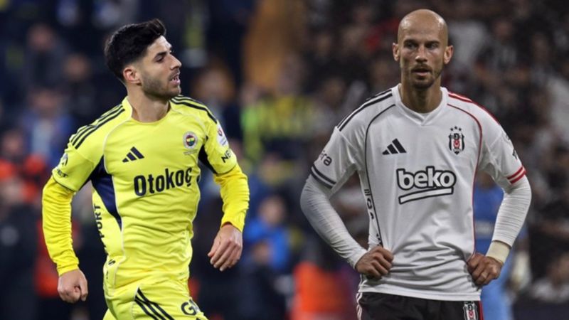 Fenerbahçe ve Beşiktaş'ın derbide öne çıkan isimleri: Asensio ve Cerny...