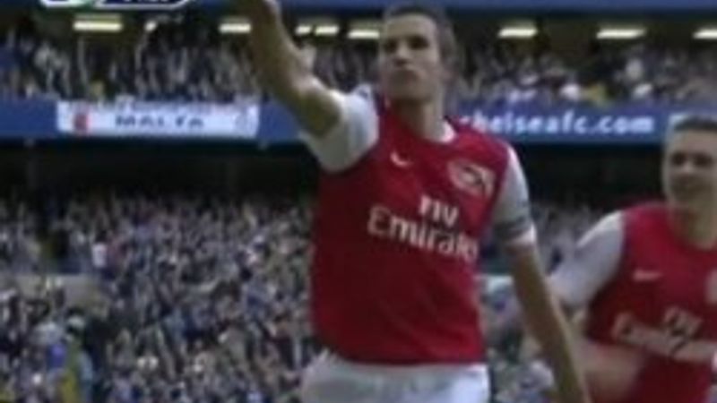 Van Persie Nazi selamı verdi mi