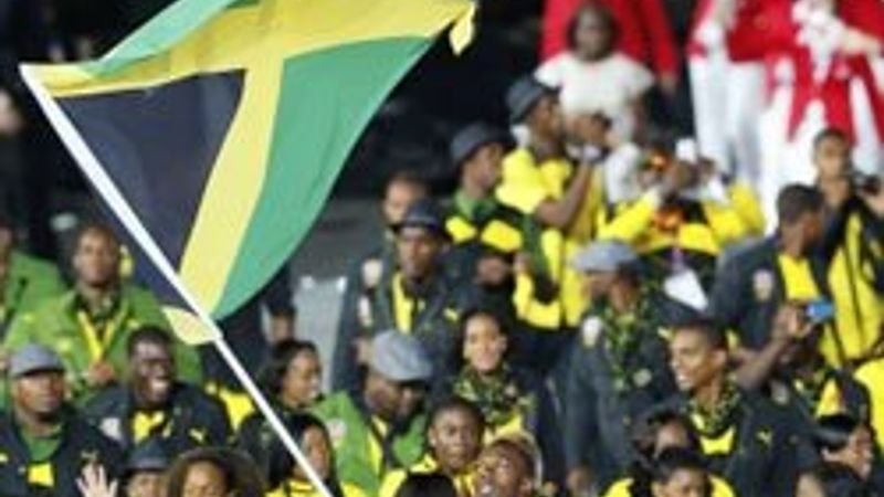 Jamaika bayrağı Bolt'ta