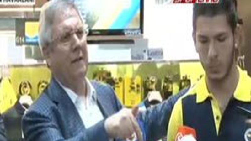 Samet ile Aziz Yıldırım'ın diyaloğu