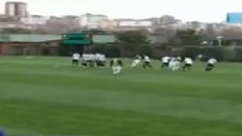 Recep Niyaz'dan harika frikik golü