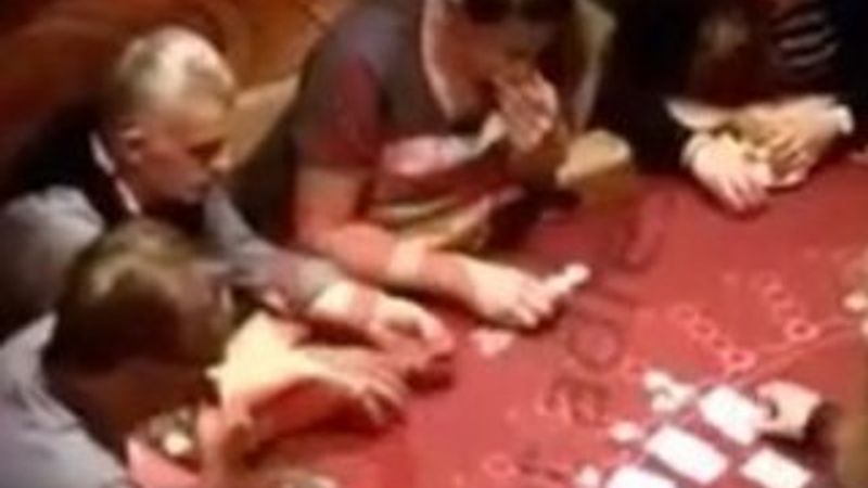 İbrahim Hacıosmanoğlu'nun kumar masasındaki görüntüleri