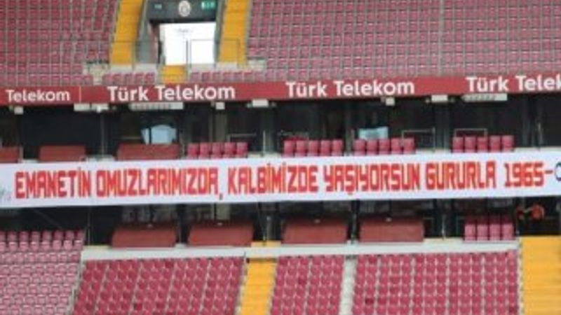 Galatasaray taraftarı Alpaslan Dikmen'i unutmadı