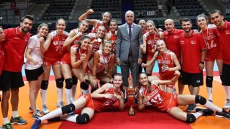 Genç kız voleybolcular Balkan şampiyonu