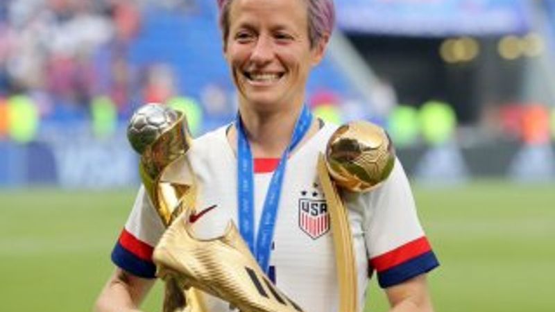 Megan Rapinoe, Trump'a sahada cevap verdi