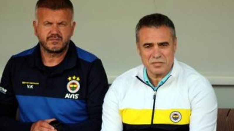 Ersun Yanal hazırlık maçını drone'la izledi