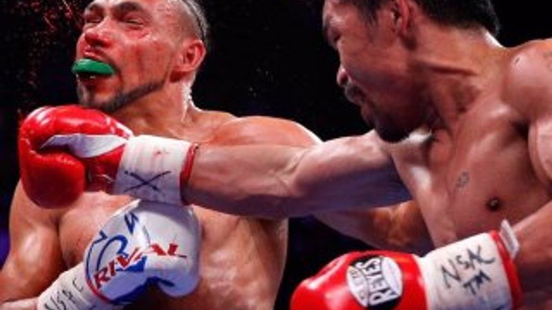 Manny Pacquiao, Thurman'a ilk yenilgisini tattırdı