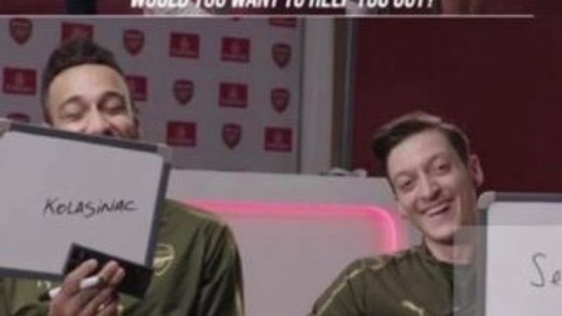 Mesut, 'kavga edersem Kolasinac'ı seçerdim' demişti