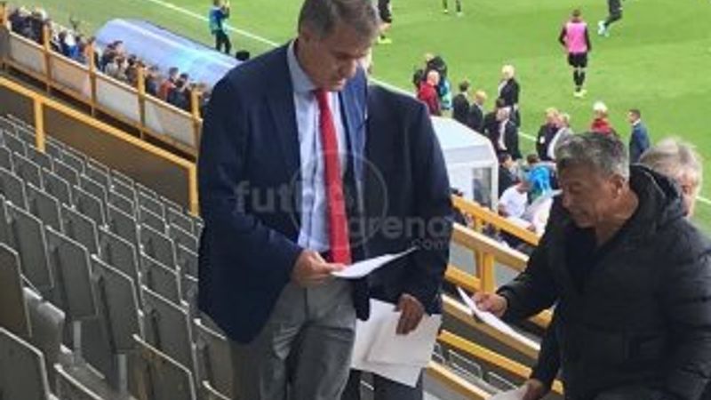 Şenol Güneş, Brugge-G.Saray maçını takip etti