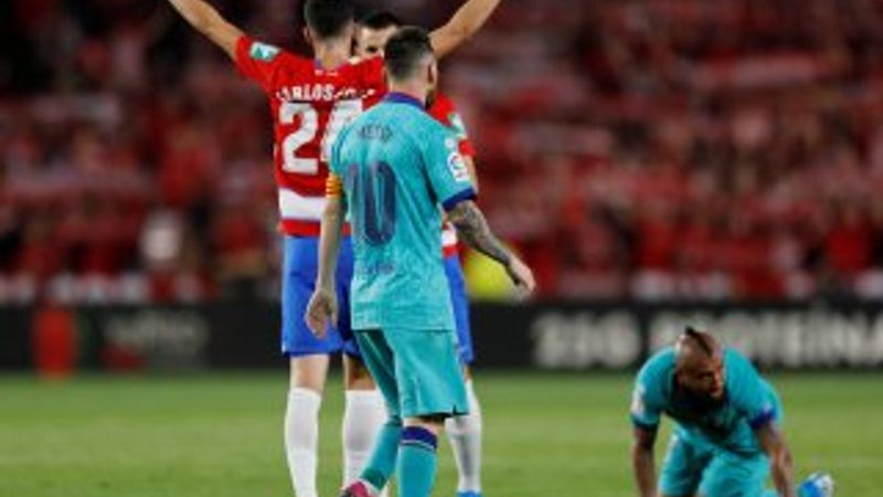 Barcelona'ya Granada şoku