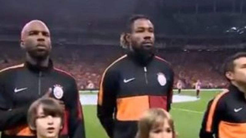 Kruse ve Babel İstiklal Marşımızı okudu