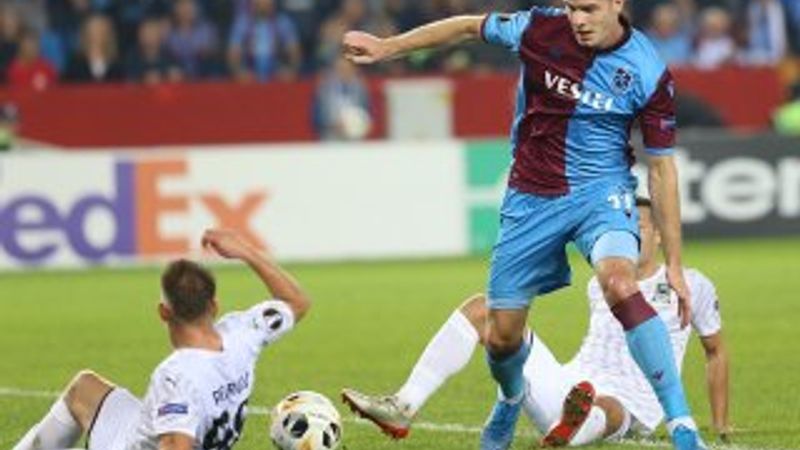 Trabzonspor sahasında Krasnador'a yenildi